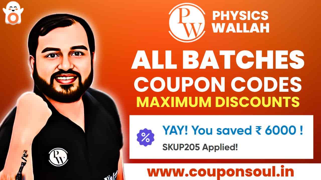 PW All Batches Coupon Code